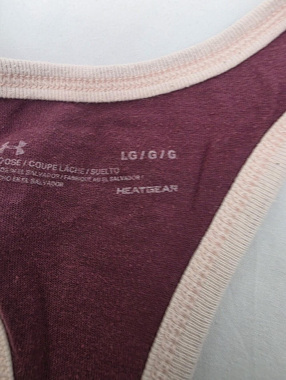Iron Paradise MENS Maroon Racerback Tank Top - Picture 3 of 4